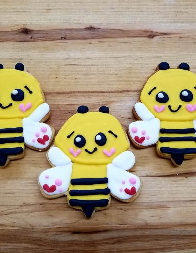 Bumble bee, cookie, Cinottis Bakery, Valentines Da
