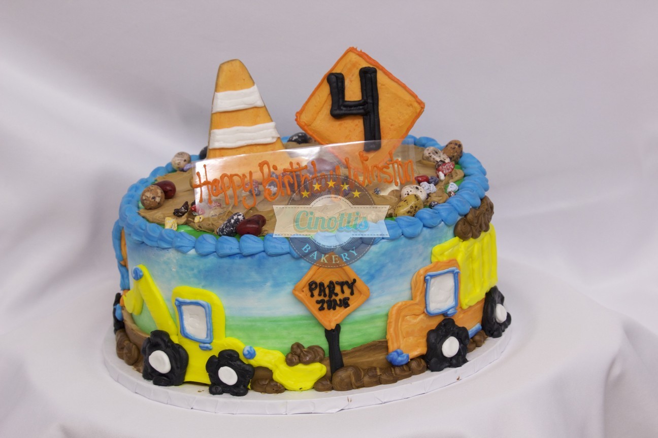construction birthday, cake-tractors-dump-truck-caution-beep-birthday-cake-boys-girls-cinottis-bakery-buttercream