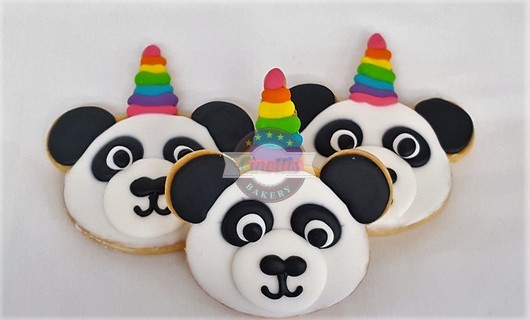 Panda Unicorn, Pandacorn, Cookie, Birthday, Rainbow, Zoo, Magic, Place, Party, Fun, Cinottis