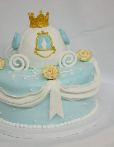 Cinderella's Carriage, Glass, slipper, carriage, pumpkin, roses, gold, blue, bibbity, boppity, boo, wicked, princess, cake, birthday, party, Cinotti