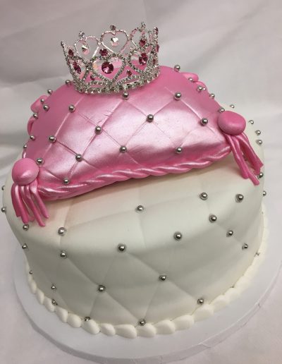 Pillow Princess, Cake, quilted Crown, Fondant, Pearls, Baby, Shower, Party, Glitter, Jacksonville, Beach, Royal, Celebration, Wedding, Aurora