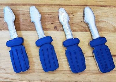 Screwdriver Cookies, Toolbox Cookies, Father's Day Cookies, Best Dad Ever, Cookies for Dad, Father's Day gift Ideas, Cinottis Bakery, Jacksonville Beach