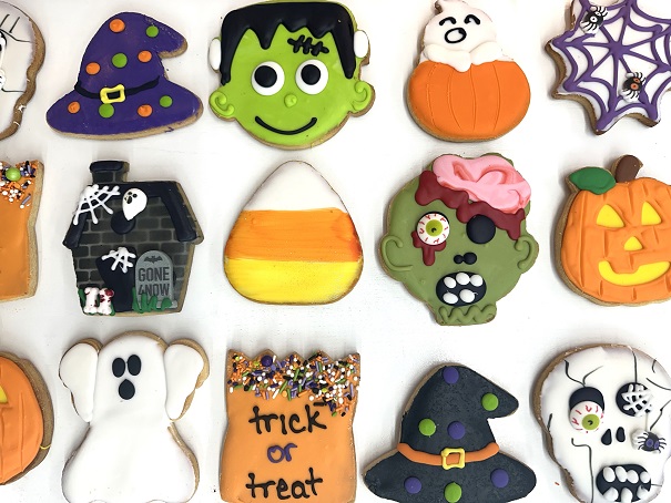 halloween cookies, holiday cookies