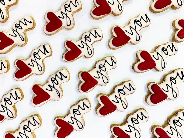 heart You, Valentine Cookies, Love You