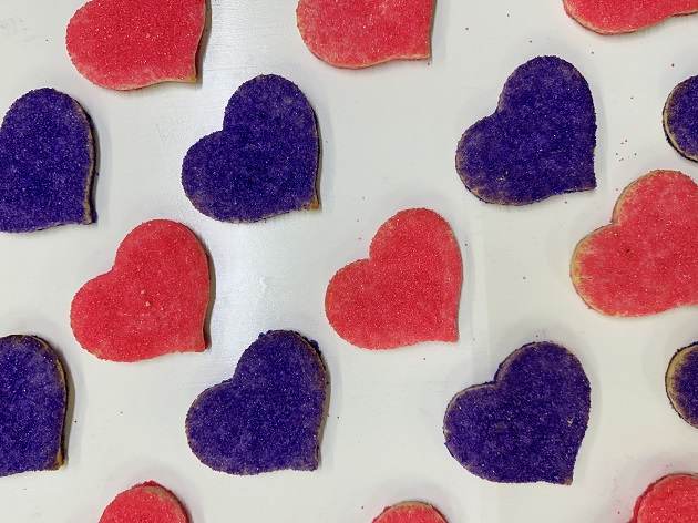 Heart Sugar Cookies, Valentine's Hearts