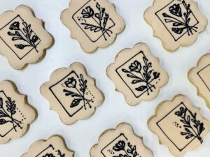 vintage Flower Plaque