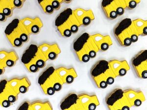 Dump Truck Cookies, Boy Cookies