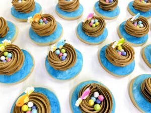 Buttercream Bird Nests