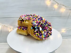 Easter Chocolate Sprinkle Donut
