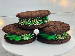 St Patty Sandwich Cookies
