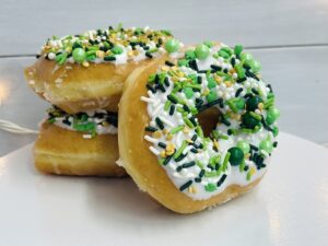 St Patty Vanilla Donut
