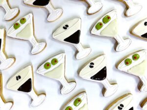 Chocolate Martini, Martini, Cookies
