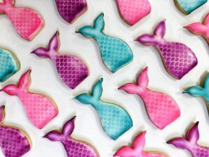 Mermaid Tail Cookies