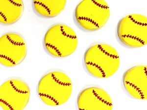 Softball Cookies