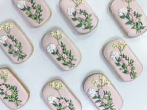 Fancy Flowers Cookies