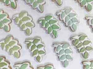 Leaf Bouquet Cookies
