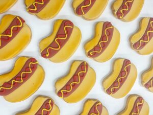 Hot Dog Cookies