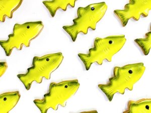 Bass Fish Cookie