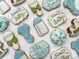 Baby Boy Cookies