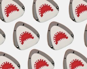 Shark Bite Cookies