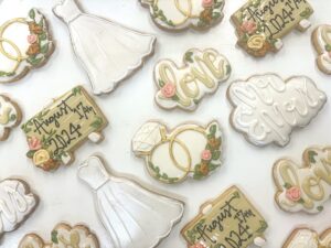 Neutral Bride Cookies