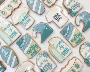 The BIG ONE Birthday Cookies