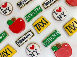 NYC Birthday Cookies