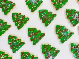 Christmas Tree Cookies