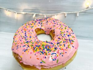 Strawberry Giant Donut