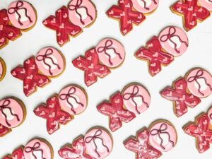 XOXO cookies, Valentine