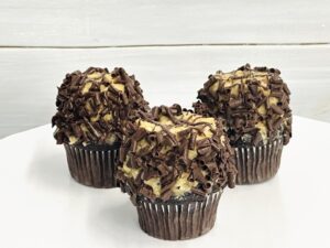 German Chocolate Cupcake