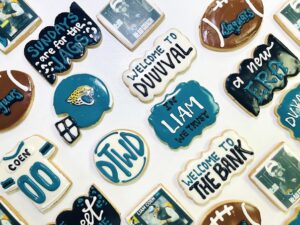 Jags cookies, Coach Liam