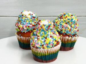 Rainbow Cupcake