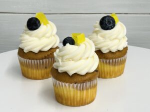 Lemon Blueberry Cupcake