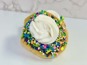 Donut, Chocolate Sprinkle Punchout