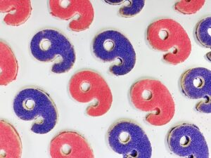 Sugar Cutouts Numbers
