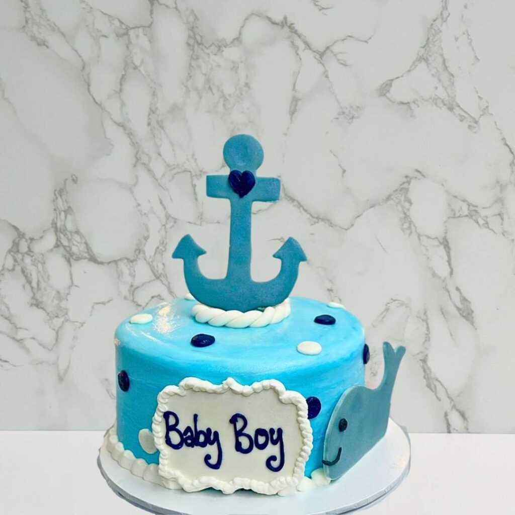 Baby Whale Cake