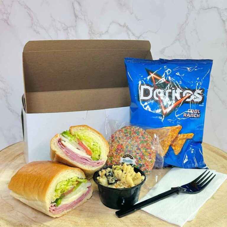 Boxed Lunches, House Sub, complete lunch, boxed lunch for event, Jacksonville Corporate Lunch