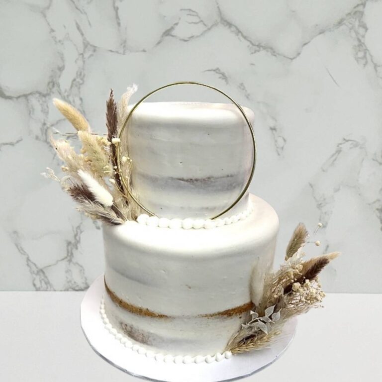 Half Naked with Dried Flowers