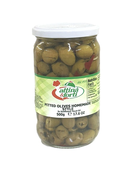 Attina and Forti Homemade-style Gourmet Pitted Olives, Cinotti's Italian Market, Jacksonville Italian Market, Imported Italian Food