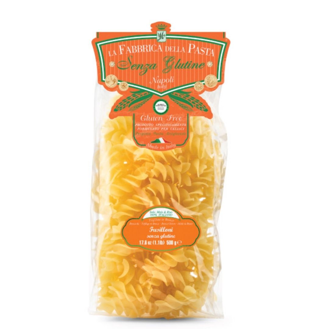 La Fabbrica Della Pasta 'e Fusilloni Giganti Gluten Free Italian Pasta-Cinotti's Italian Market, Italian Pasta