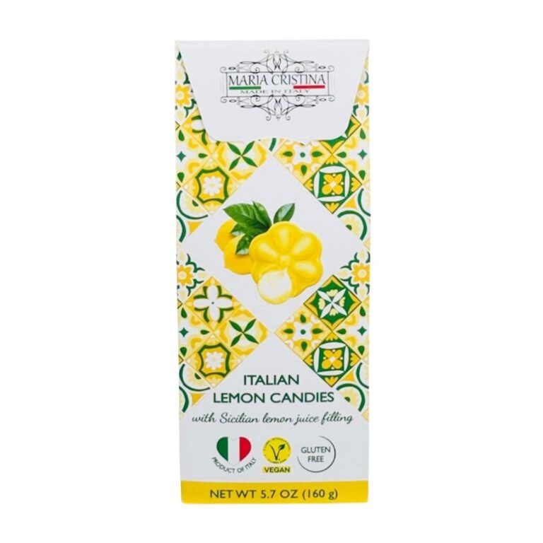 Sicilian Lemon Vegan Hard Candies, Cinotti's Italian Market, Jacksonville Italian Market, Imported Italian Foods
