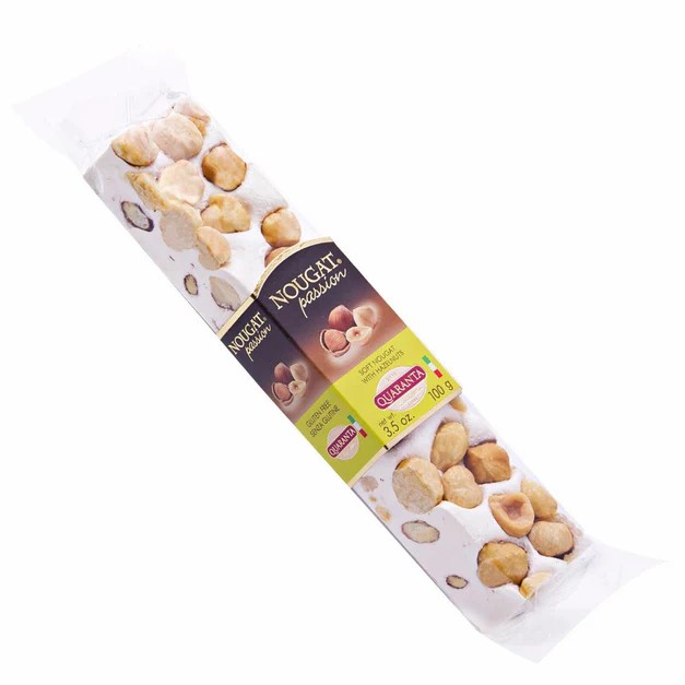 quaranta-Hazelnut Nougat Bar, Cinotti's Italian Market, Jacksonville Italian Market, Imported Italian Foods quaranta-Hazelnut Nougat Bar, Cinotti's Italian Market, Jacksonville Italian Market, Imported Italian Foods