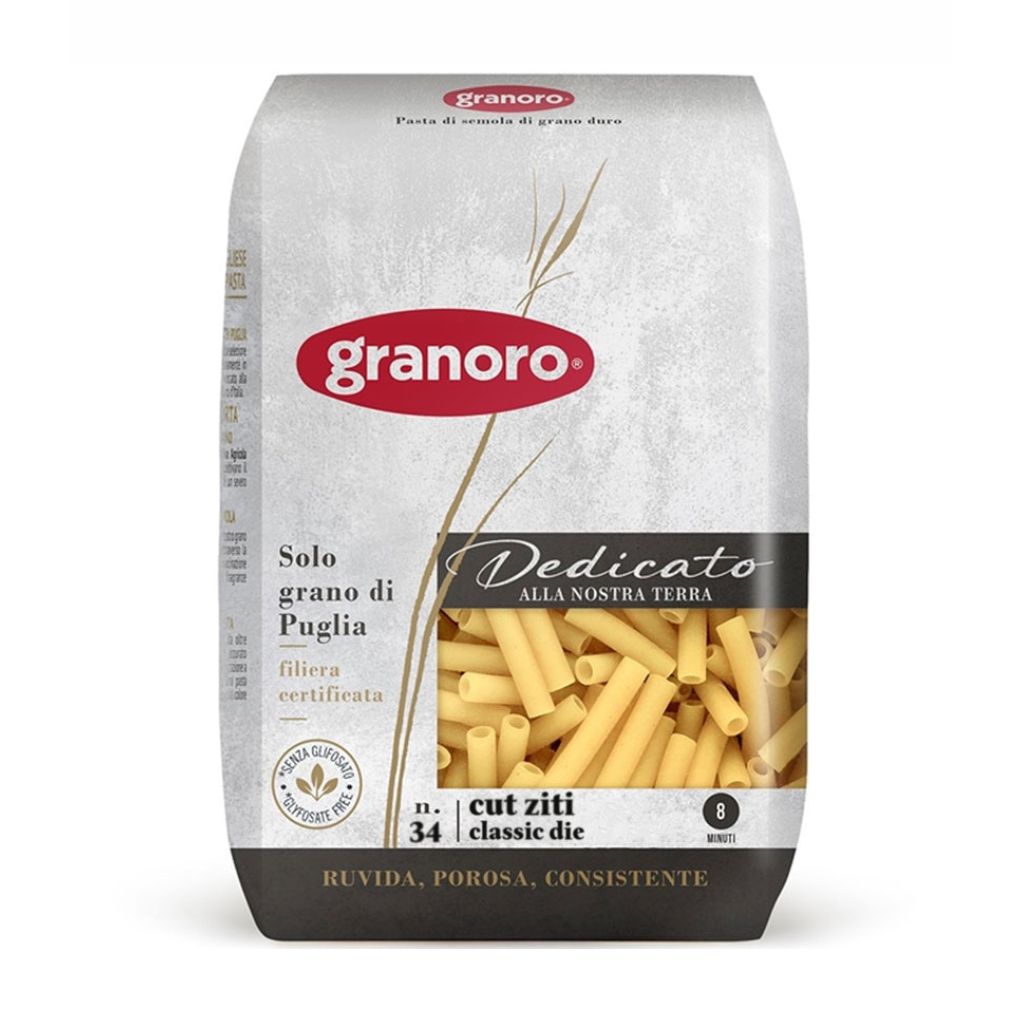 Granoro Cut Ziti Pasta #34, Cinotti's Italian Market, Jacksonville Italian Market, Imported Italian Pasta