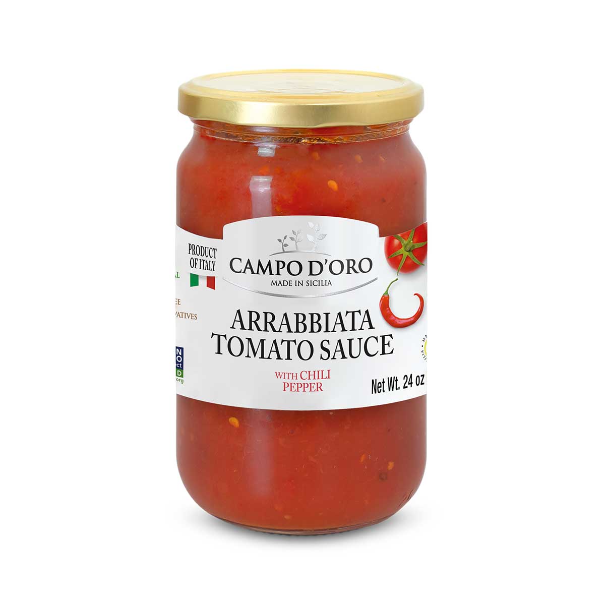 Campo d'Oro Arrabbiata Tomato Sauce, Cinotti's Italian Market, Imported Italian Pasta Sauce Campo d'Oro Arrabbiata Tomato Sauce, Cinotti's Italian Market, Imported Italian Pasta Sauce