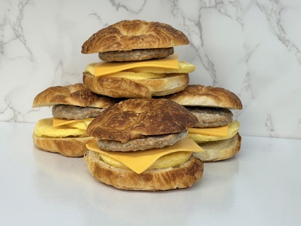 Sausage Egg & Cheese Breakfast, Cinotti's Bakery, Catering Jacksonville, Corporate Events