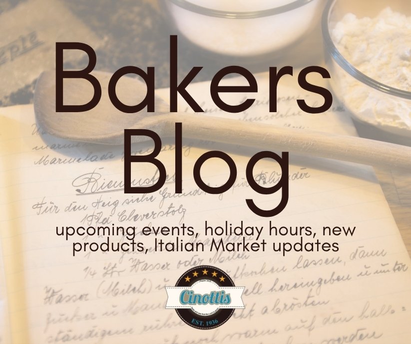 Bakery Blog, Cinotti's Bakery, Jacksonville Beach