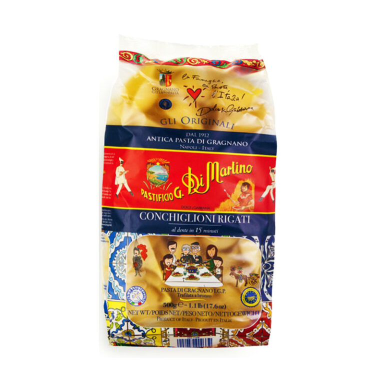 Dolce & Gabbana, D&G Conchiglioni Rigati Shells, Cinotti's Italian Market, Imported Italian Pasta