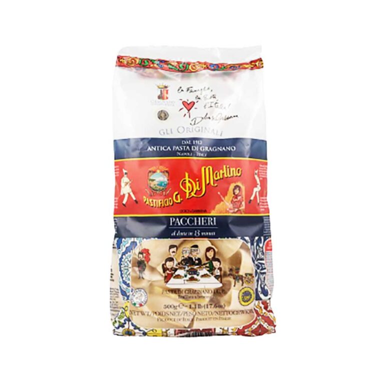 Dolce & Gabbana Pasta, D&G Paccheri, 100% Italian Wheat, Cinotti's Italian Market, Imported Italian Pasta