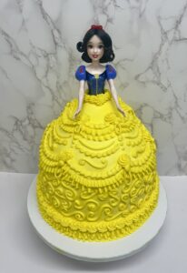 Doll Cake, Snow White Inspired Cake, Birthday Cake, Cinotti's Bakery, Jacksonville